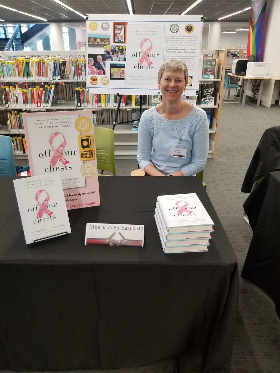 #offourchests, excited to be part of <a href="/ArlingtonVALib/">Arlington VA Pub Lib</a> local author fair!