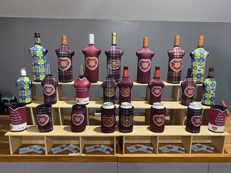 OFFICIAL LICENSED MERCHANDISE 
Hearts coolers Available to order here or Club Shop.
Can/beer/wine coolers available in Plain or Hearts Tartan. 
Can/beer £9.99 + post Wine size £14.99 + post
<a href="/TynieTalk51/">HeartofMidlothianFC</a> <a href="/heartsfc74/">Heart of Midlothian Supporters 🇱🇻</a> <a href="/KINGDOMHEARTS/">KINGDOM HEARTS</a> <a href="/HeartsFCNow/">Hearts FC News</a> <a href="/Heartsfc_/">Hearts FC</a> <a href="/1874homfc/">1874hmfc</a> <a href="/HoMFC1874/">HMFC1874</a>