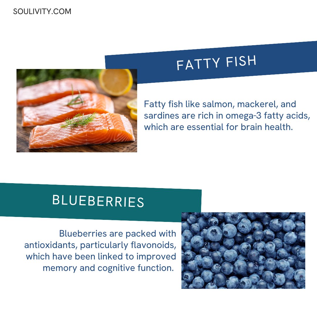 SoulivityM's tweet image. Unearth the incredible potential of nature&apos;s brain boosters. These superfoods are your allies for maintaining mental sharpness and vibrancy well into your 50s and beyond.

#MemoryEnhancement #BrainHealth #SuperfoodsFor50s #SharperMind #CognitiveFunction
#HealthyAging
