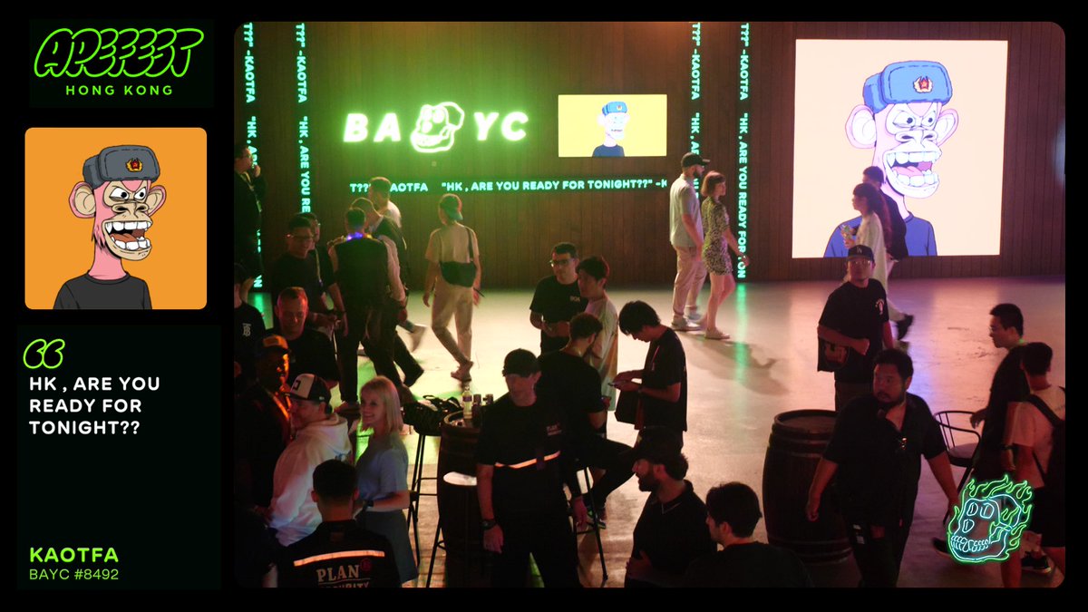 Kaotfa's tweet photo. Main Event////// Apes together strong https://t.co/B8mlBG3dEU