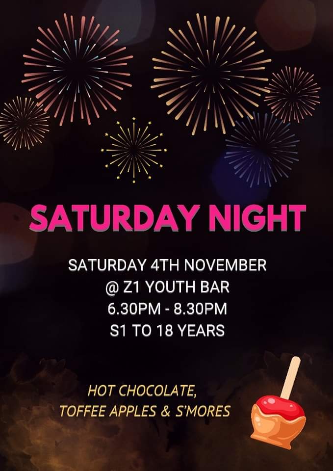 girvanyouthtrst's tweet photo. Girvan is busy wee place tonight! 🎆

FREE Fireworks Display brought to you by Girvan &amp; District Attractions ⬇️

Z1 Youth Bar will be open for anyone S1 to 18 years from 6.30pm - 8.30pm.
Annnnnnd Kenny, Lauren &amp; Lucy will also be street based from 4.30pm onwards #SaturdayNight https://t.co/Ncaw4329c2