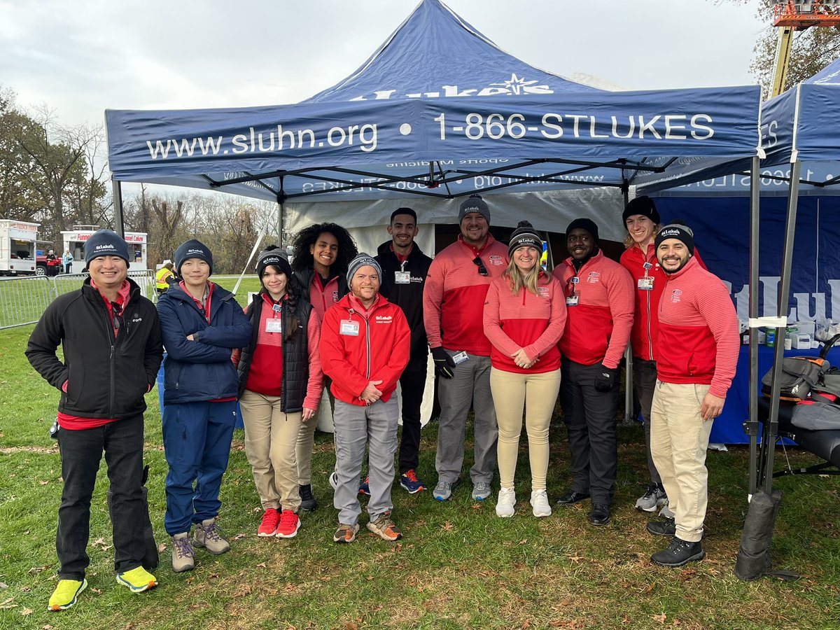 D11Sports's tweet photo. READY TO GO:  Team @SLUHNSportsMed  is ready for today’s @PIAASports Cross Country Championships in Hershey. 

Their team always brings their “A” game. @mystlukes @hauthAT61 https://t.co/hM6m4IrPsa