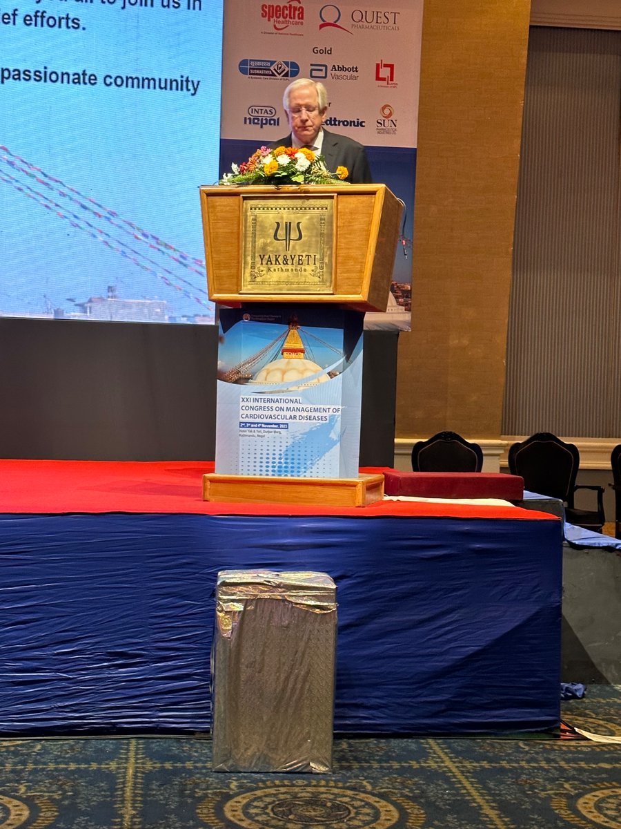 Thank you for the gracious invitation to attend @CardiacNepal. It was a great honor, and looking forward to future meetings. #aortaEd #DeBakeysurgeon @BCM_Surgery @Texas_Heart