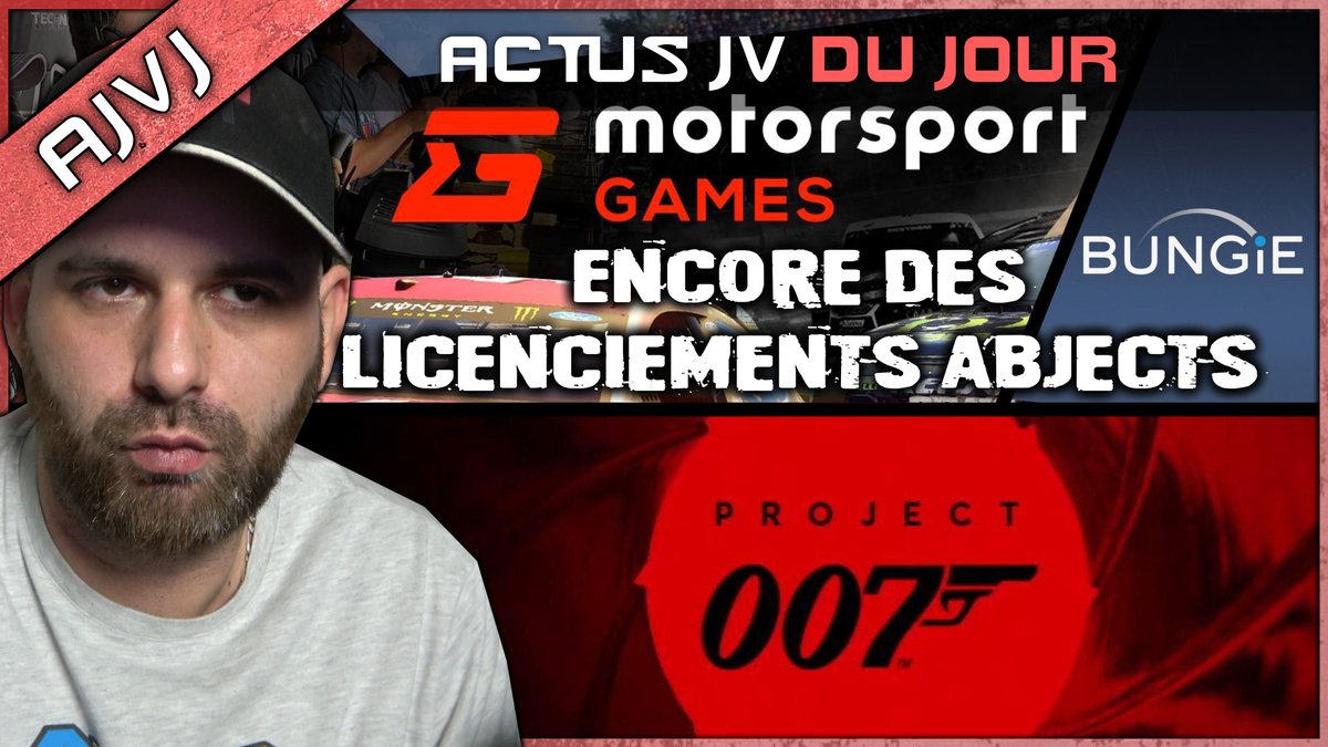 Encore des licenciements abjects 😢
youtu.be/uw5eY_Z50Ns

➡️#shenmue4
➡️#EA croit fort en #battlefield
➡️Nouveau Studio #machinegames
➡️#silenthill2
➡️Project 007
➡️#fortnite explose tout !
➡️Extension #DiabloIV 
➡️#tintinreporter reporté
➡️Encore des licenciements abjects