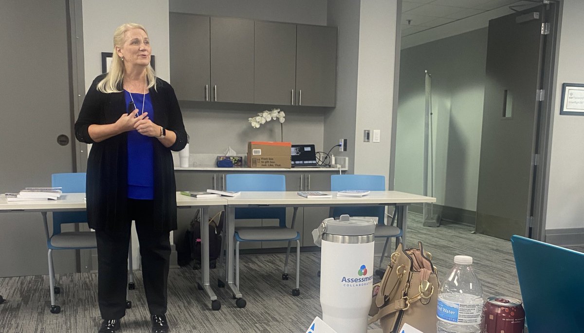 “Proficient teachers notice thinking, novice teachers notice behaviour” 

@cerkens dropping truth bombs—day 1 of the assessment collaborative retreat with <a href="/SolutionTree/">Solution Tree</a>