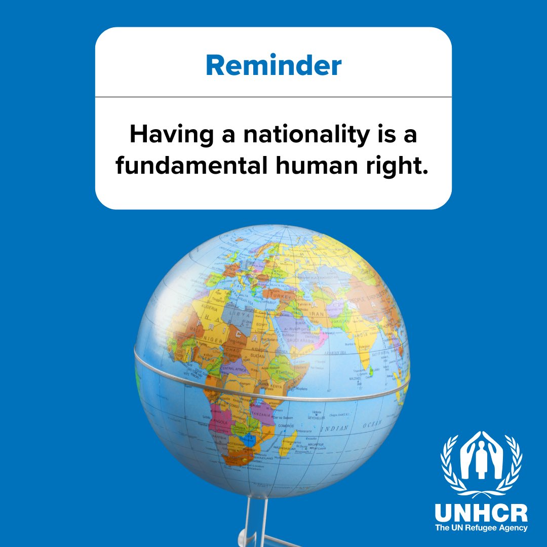 Today marks the 9th anniversary of the #IBelong campaign to #EndStatelessness. Millions are being left on the margins, deprived of their basic human rights.  Though we’ve seen positive change and commend states for taking action - it is not enough. States must do more.