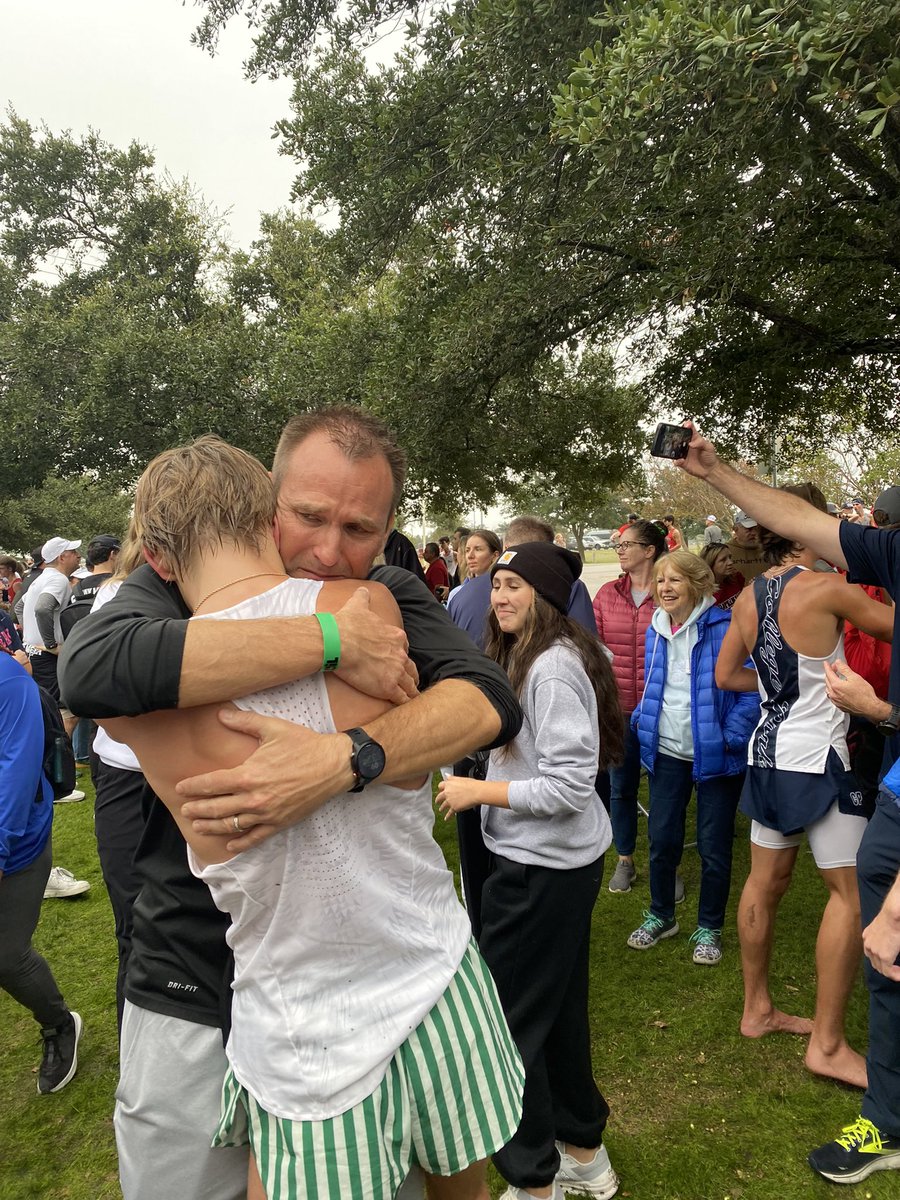 Southlake Running (@sl_running) on Twitter photo Father and Son are Number 1!! <a href="/CarrollCXC/">Carroll XC</a> Boy 9th state championship since 2011 and his first individual State Champion since becoming the head XC Coach!! That is Awesome!! Father and Son are Number 1!! <a href="/CarrollCXC/">Carroll XC</a> Boy 9th state championship since 2011 and his first individual State Champion since becoming the head XC Coach!! That is Awesome!!