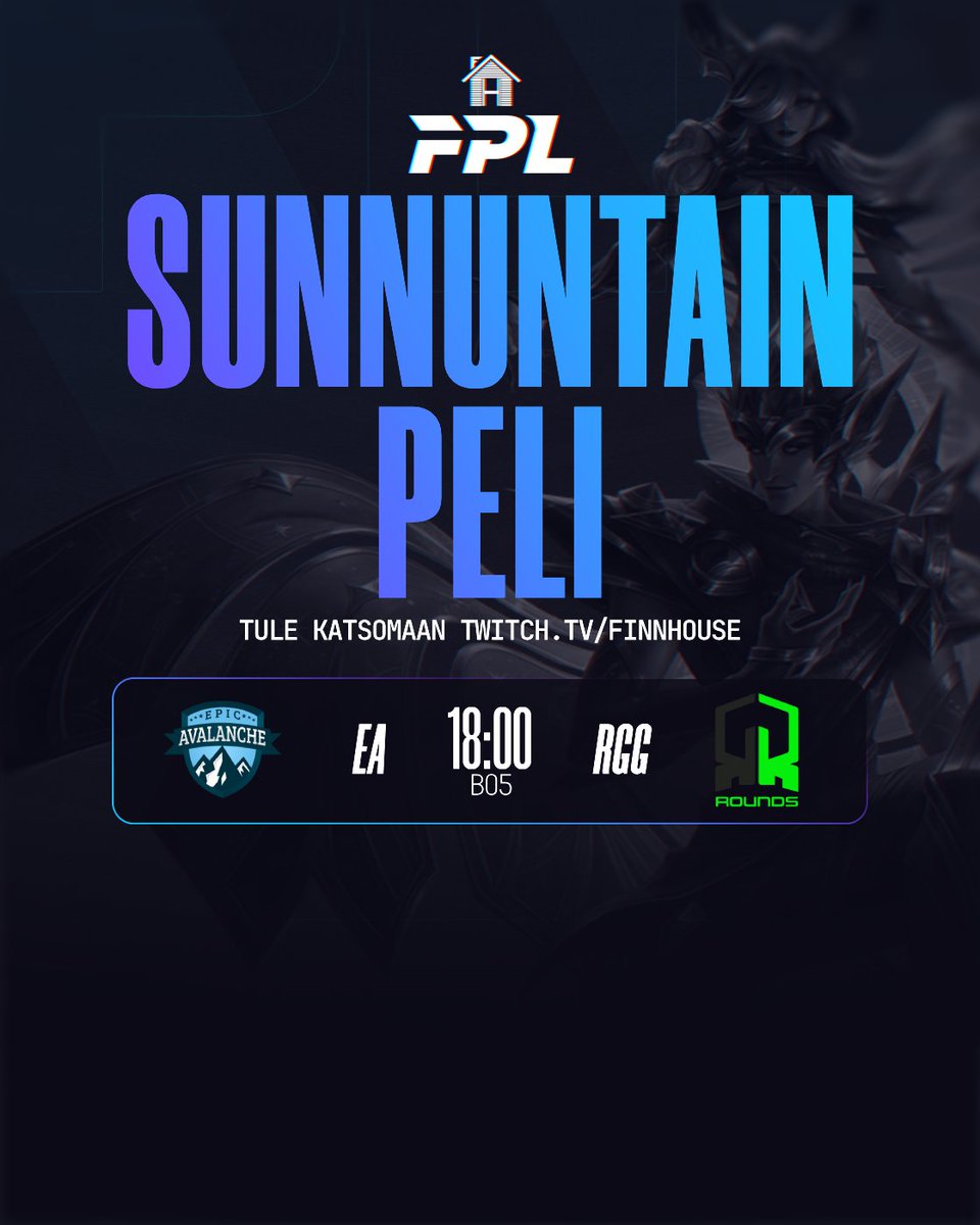 FinnHouseLoL's tweet photo. Viimeistä viedään kun huomenna pelataan Grand Finaalit 😍😍😍

@EpicAvalanche VS @RoundsGG 
KLO 18:00
https://t.co/cBKXY3YrBz
🎙️ @UnluckyKarvis &amp; @tebz188 

#muistoja https://t.co/T38oSyonN7