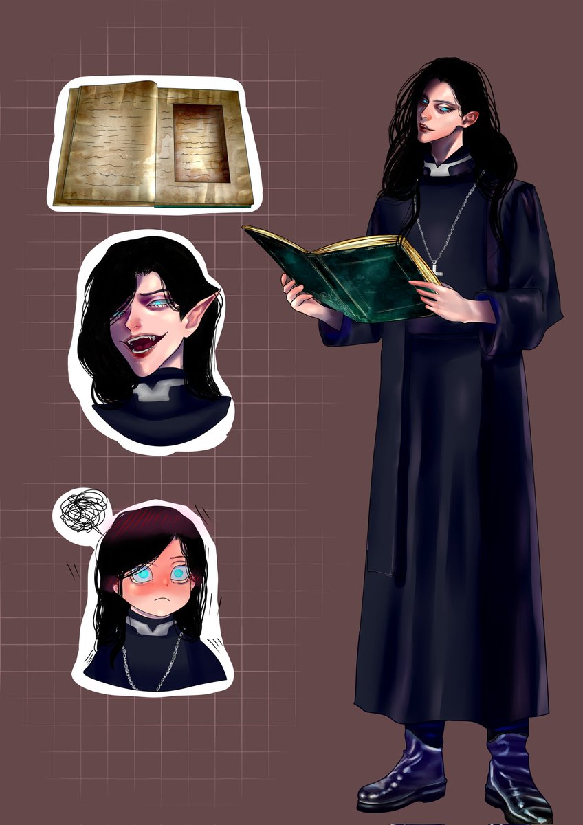 Milkdno's tweet photo. #Vampire #priestholy #священник #art #vampires https://t.co/T6ACZxU9Q8