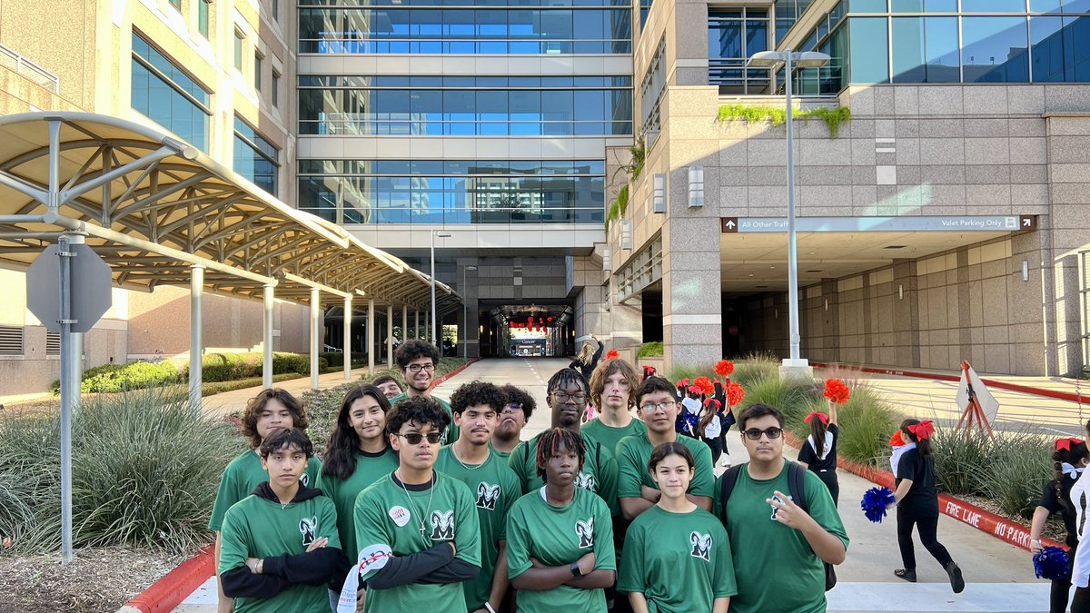 So proud of the Mayde Creek Drumline representing at the MD Anderson Boot Walk! Such a fun time and the best cause! <a href="/MDAndersonNews/">MD Anderson Cancer Center</a>