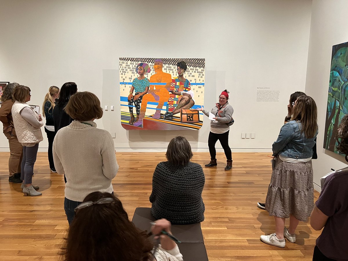 The <a href="/columbusmuseum/">Columbus Museum of Art</a> is such a special place for so many reasons. The art, the people, the space. It also houses an education department that is challenging the status quo of what schools can be. Do yourself a favor &amp; take a look around columbusmuseum.org/resources/ #teachers