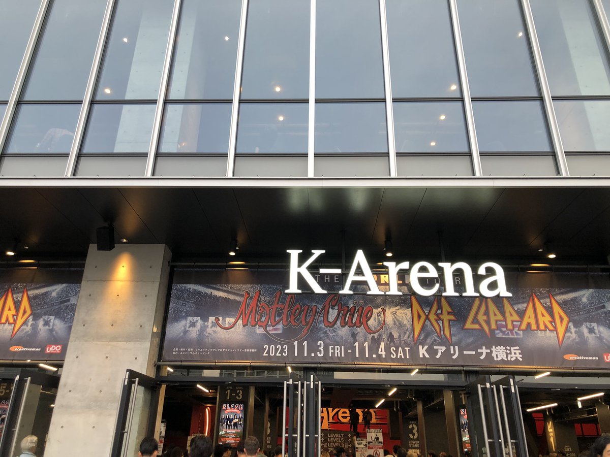 MI23_D's tweet photo. モトリー・クルー
デフ・レパード
ワールドツアー
Kアリーナ横浜　2日目

#モトリークルー
#MotleyCrue 
#デフレパード
#DefLeppard 
#Kアリーナ横��� https://t.co/8NArTfr32i
