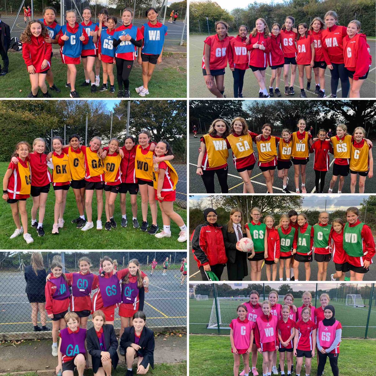 Roundwood_Park's tweet photo. It was Yr 7’s turn to play House netball on Friday, and it was another win for 🌼 OWENS HOUSE! 🌼 
Great support from the sidelines, and huge thanks as always to our PE Dept and their helpers.
#rpsnetball #rpspe #rpshousesystem https://t.co/hxZKL09XQZ