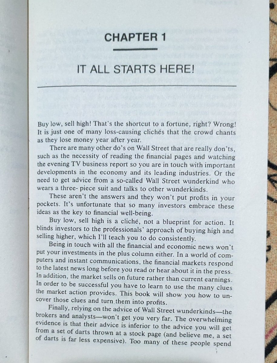 chartcrux's tweet image. I plan to spend this  weekend studying the book entitled &apos;Secrets of Profiting in Bull and Bear Markets&apos; written by Stan Weinstein.
#StanWeinstein 
@_chartitude
