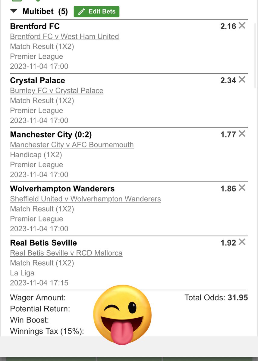 Karlose_OG's tweet image. May they betting gods go forth with us