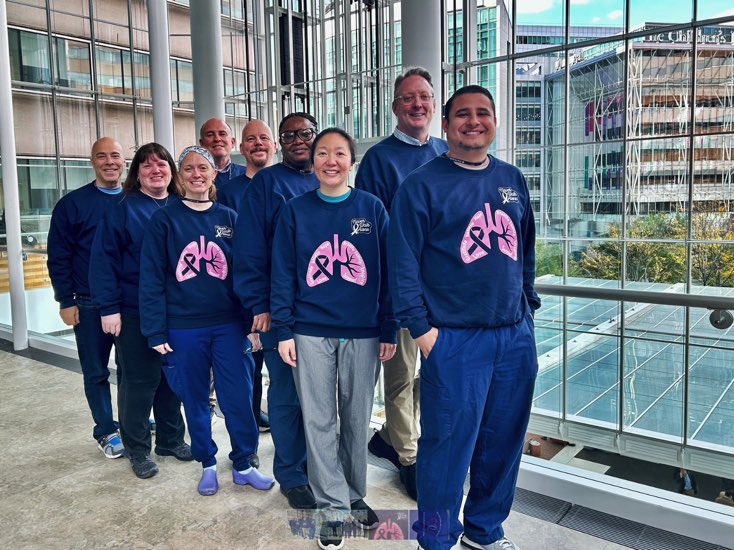 Happy Lung Cancer Awareness month from PennMedicine Radiation Oncology! @Penn @PennMedicine #AbramsonCancerCenter