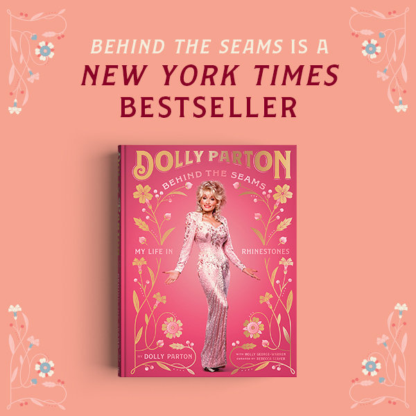 DollyParton's tweet image. Wow! ‘Behind the Seam: My Life in Rhinestones’ is a New York Times Bestseller ❤️ I’m so incredibly proud of this book and all the hard work that went into it. ‘Behind the Seams’ is available now! dolly.lnk.to/BehindTheSeams