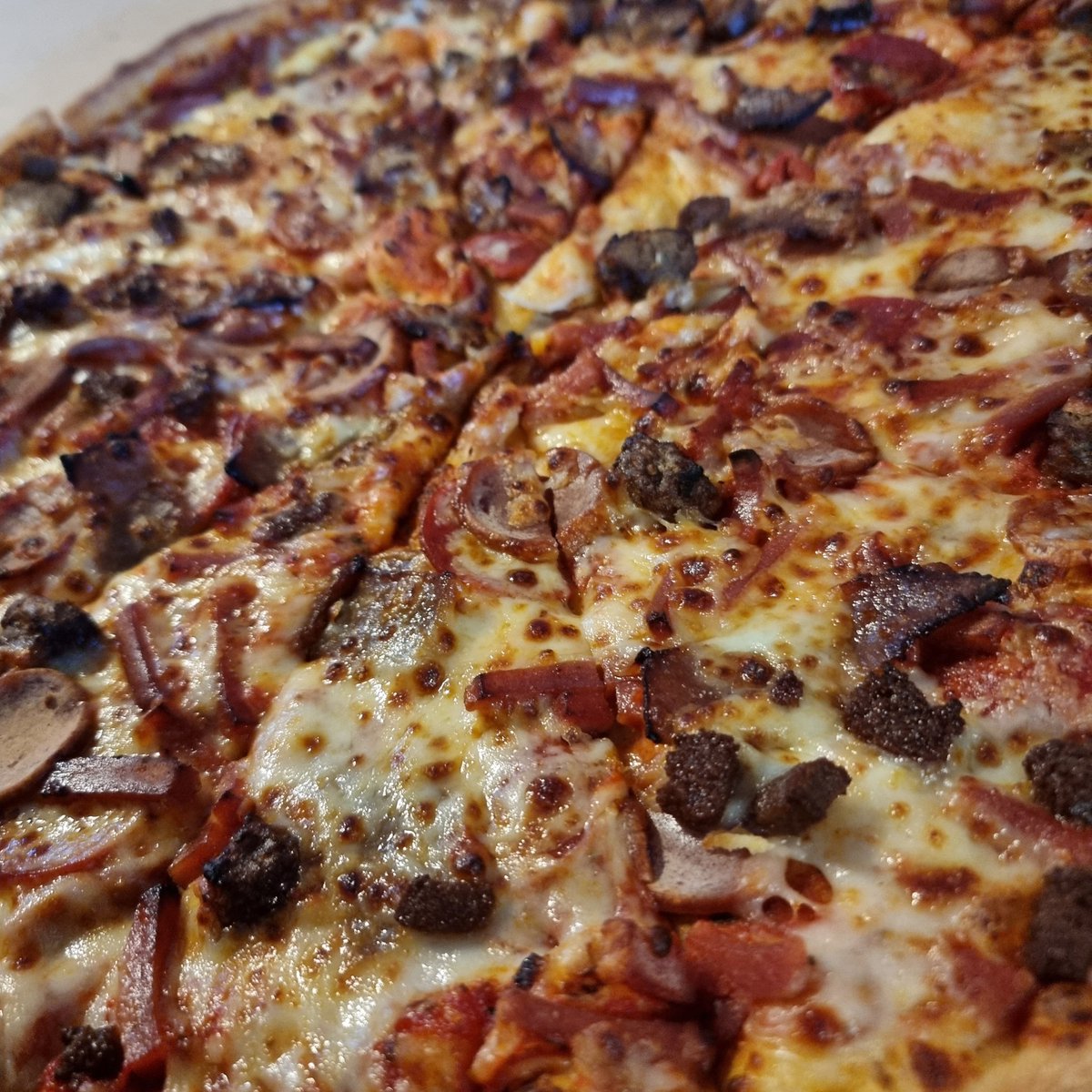 PleasantKenobi's tweet photo. Twitter; I ordered extra lamb donner meat onto of my "meat overs pizza".

Was this a mistake? https://t.co/HSoBqjPCzk