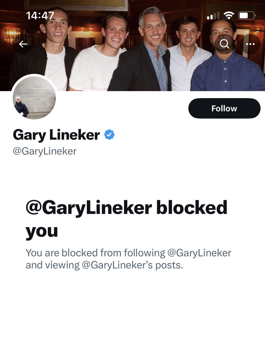 Oh no, Gary Lineker. How ever am I going to educate myself about the Middle East, domestic politics, the history of the 1930s-40s and which crisps to eat now?