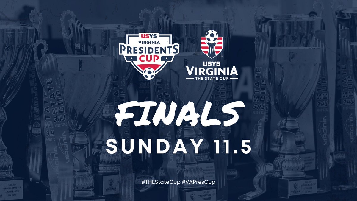 vayouthsoccer's tweet image. ONE. MORE. DAY.

Finals takes place tomorrow!! Who will claim the championship title? 🏆🏆 

#cupszn #statecup #presidentscup
