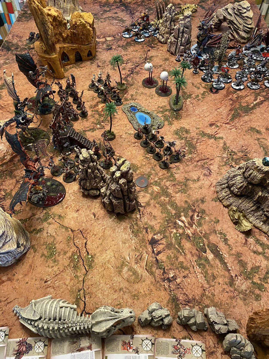 CharlesKhorne's tweet photo. Battle Round 1 playing Nexus Collapse from the JHB against @phil_kazic and his Flesh Eaters
Getting ready for #WiTH3 https://t.co/aJf0qCUGED