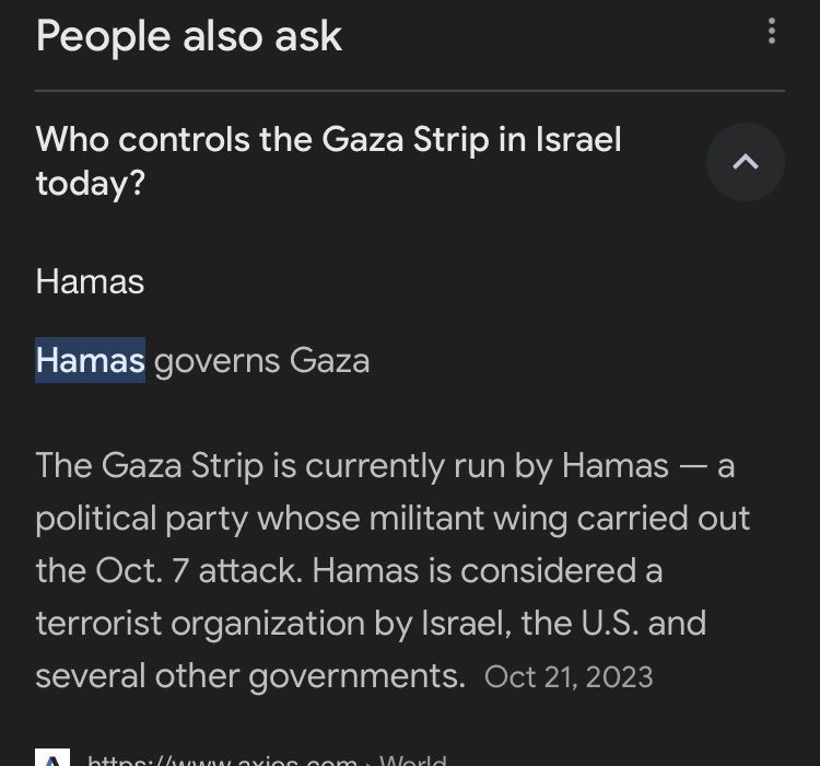 since you can’t look anything up for yourself