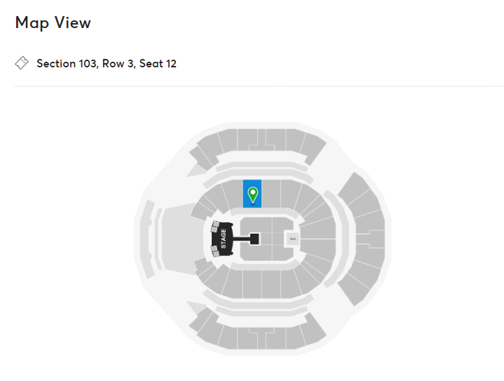 One spare ticket for the sold out <a href="/QueenWillRock/">Queen</a> + <a href="/AdamLambert/">ADAM LAMBERT</a> show in San Francisco Thursday 9 November: Sec 103, Row 3, Seat 12 
It's listed on Ticketmaster Face Value Exchange Ticket <a href="/Adam_Tickets/">Adam Tickets</a>