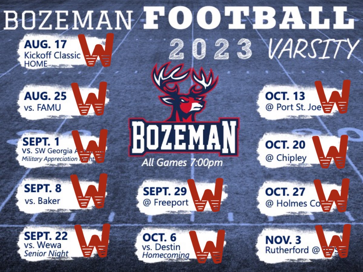 When you set your mind to something, when you believe in something, when you plan and prepare, big things can happen. We are PROOF 💯 #DreamBig #setgoals #2023footballseason #undefeated #perfectseasonrecord #Bucksmakehistory