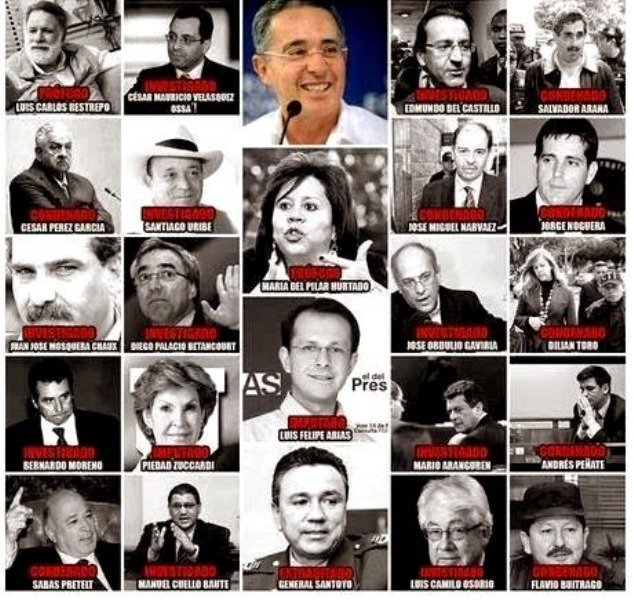 Los "Ex funcionarios transparentes" de <a href="/AlvaroUribeVel/">Álvaro Uribe Vélez</a> ahhh bue...