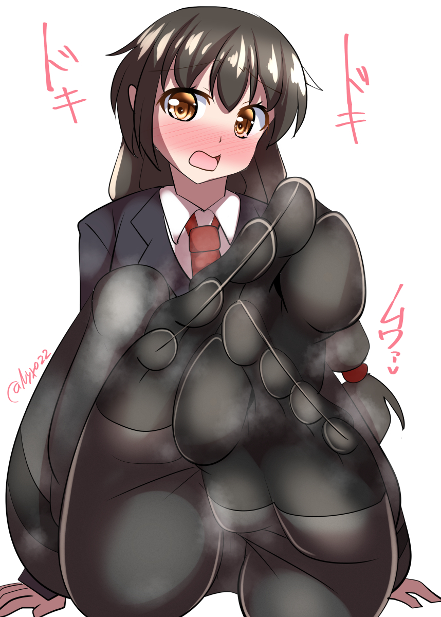 「あの…提督…っ今日は私…蒸れてると思うので…その…///」 
ムレムレ黒タイツ初霜ふもふちゃん(ˇωˇ)  
進水日おめでとう!(連続1338日目         
#艦これ版真剣お絵描き60分一本勝負_2023110 
#艦これ版深夜の真剣お絵描き60分一本勝負 
#めび環んどろ #10000日チャレンジ 