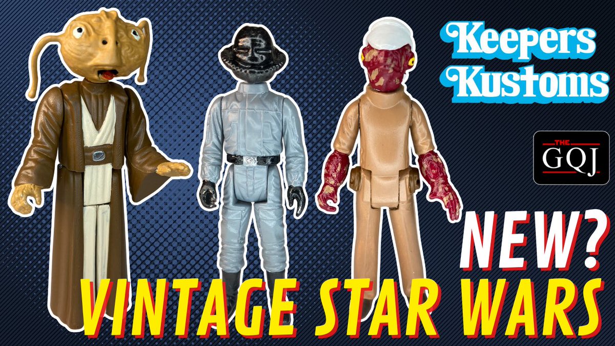 Never Released New Vintage Star Wars Action Figures - Keepers Kustoms
youtu.be/Iuz6pYIdDTs

#StarWars #Kenner #VintageStarWars #StarWarsFigures #ActionFigures #ANewHope #ReturnoftheJedi #Tatooine #LukeSkywalker #StarWars375 #TheGQJedi #StarWarsToys #Retro #Toys