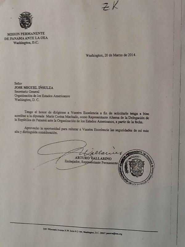 Hay mas de 200 personas en Venezuela, Inhabilitadas por sanción administrativa en este momento...Por qué montan un show solo por UNA persona ? Por qué Washington, la prensa y las ong tarifadas no defienden a todos los Inhabilitados igual que a la 'Embajadora de Panamá' ?