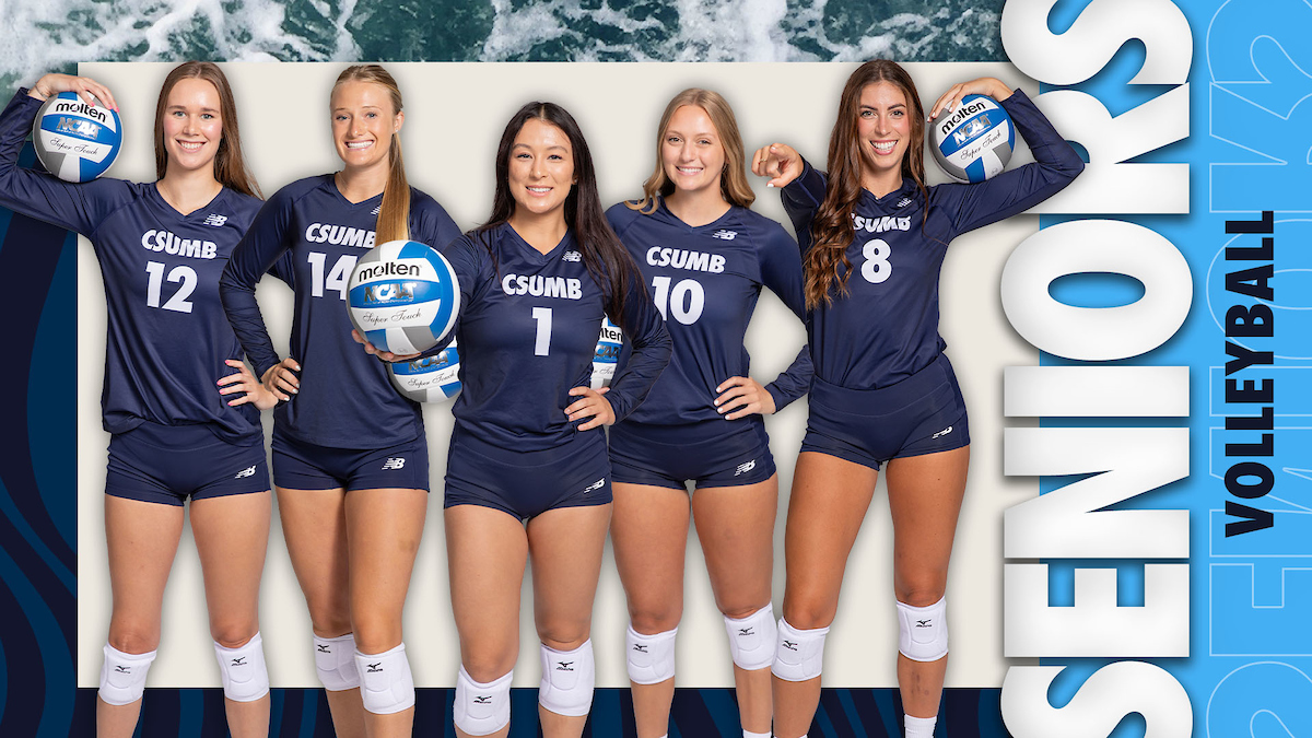 Otters, are you pumped? Join us TODAY to rally behind @csumbvolleyball in their SENIOR GAME showdown!

It's the final home game of the season as our Otters take on Cal State San Bernardino at 5 p.m. Let's pack the stands and make some noise! 🔊 🏐 #MakeWavesMB