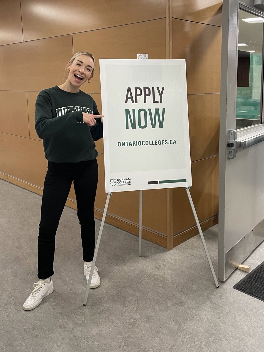 durhamcollege's tweet photo. We’re ready for you! Drop in from now until 2 p.m. to discover life as a DC student. #DCOpenHouse https://t.co/nShWehWS9x