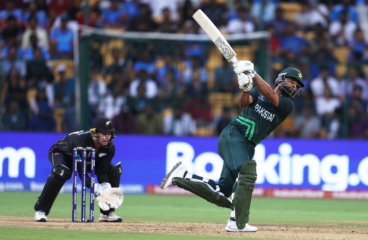 Fakhar Zaman doesn’t need to be in the list of leading #CWC23 run-scorers to play unquestionably the most destructive and memorable innings in a mammoth run-chase. Take a bow❤️ As stated in the previous post, WE’RE BACK!👍 #PAKvNZ
