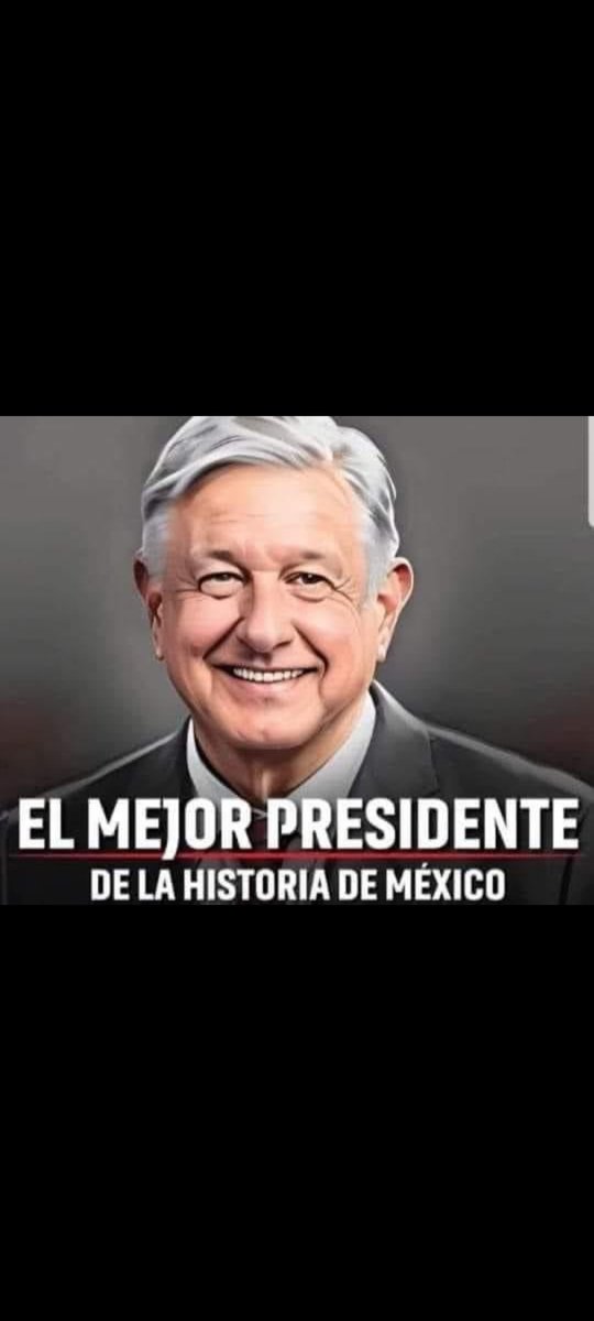 HOY ES   4   DE  NOVIEMBRE DE 2023

Si vas a participar aquí, SIGUEME, TE SIGO, pide que te sigan y tú sigue también.

Que nadie que apoye a nuestro PRESIDENTE 🇲🇽 se quede con menos de
5️⃣0️⃣0️⃣0️⃣ SEGUIDORES.     TODOS ADELANTE CON ANDRÉS MANUEL LOPEZ OBRADOR