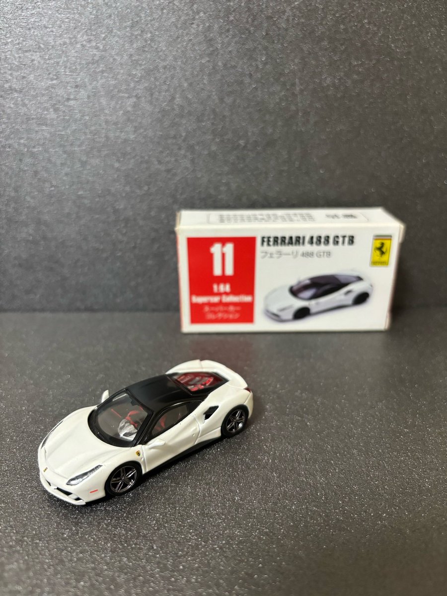 traction_heart's tweet photo. #ミニカー #MINIDREAM

MINIDREAM
1/64 Ferrari 488 GTB

リップスポイラーとホイールの塗装に難アリでしたがルーフとリアフェンダーのフィンが黒いのが良い😌

京商のホイールがジャストフィットしてくれたおかげでルーフブラック&amp;ガンメタホイールの素敵な1台になりました🥰 https://t.co/FANHDyWq9U