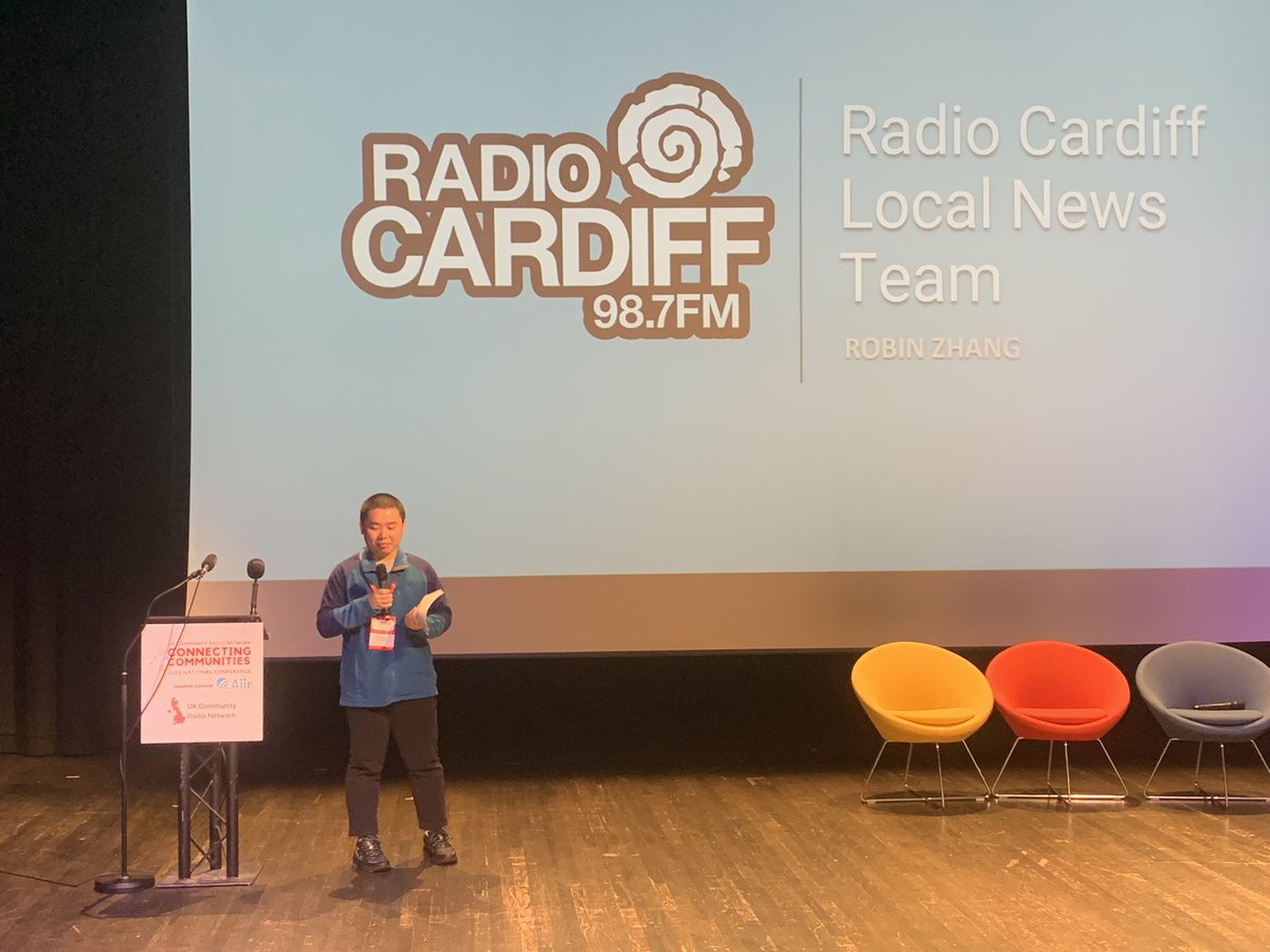 Onto local news - and how @RadioCardiff built up a local newsroom from scratch. They’re up for a @CommRadioAwards here in Newcastle tonight. We’re hearing from @zsl11913 #UKCRNConnect