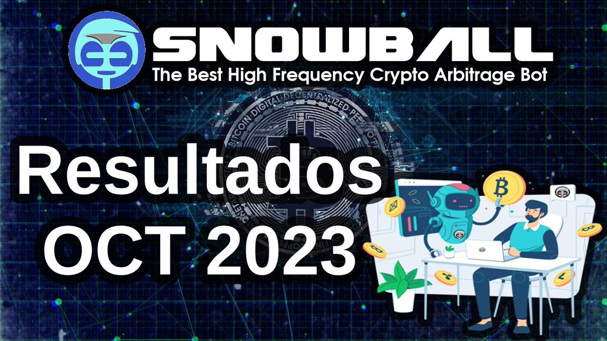 crypt0nomy's tweet image. RESULTADOS #Crypto #arbitragebot #snowball #Octubre #2023 @BinanceYoutube @Binance_Turkish @BinanceUS @BinanceLATAM @BinanceArg @Binance_COL @Binance_COL @BinanceES  youtu.be/vh7yWkB6NzY?si… via @SnowB4llBot