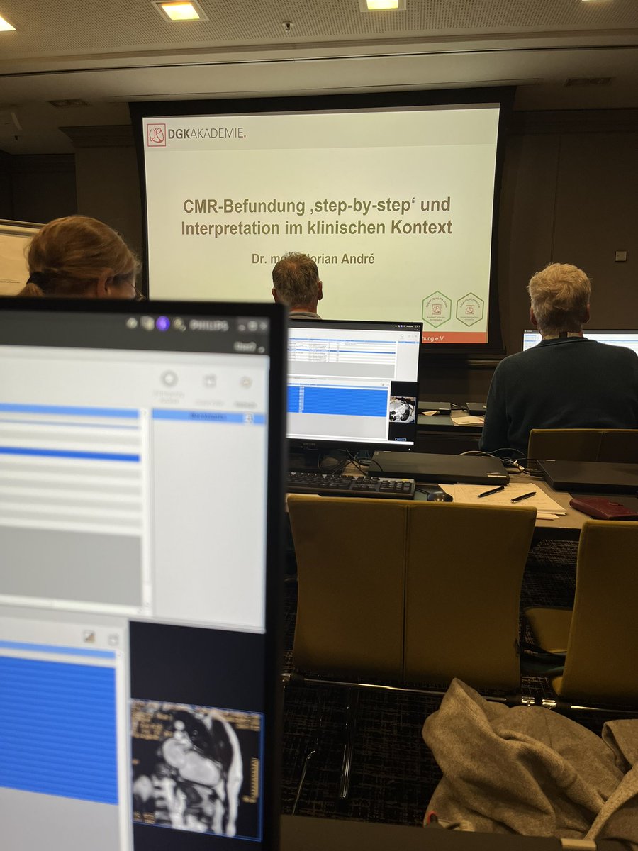 Level 1 Kardio-MRT-Kurs der @DGK_org in Köln. Der erste Schritt zum Erwerb der Zusatzqualifikation Kardio-MRT, wichtig insbesondere auch für #YoungCardiologists! Danke an @gkorosoglou, @SKelle_Berlin und alle anderen Referent*innen für den interessanten und lehrreichen Kurs!