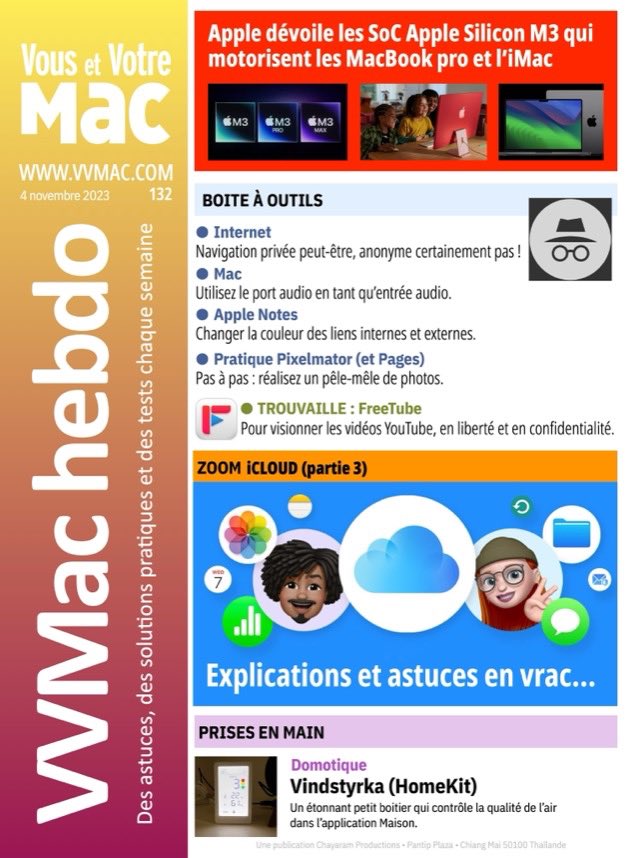 MarcosIckx's tweet image. VVMac 132 est sorti
❤️ la prise en main du boîtier d’Ikea sur la qualité de l’air
❤️ Navigation Privée oui, anonyme, non.
👎Apple Silicon M3. J’ai trouvé l’article fort négatif, dégageant une certaine lassitude. Alors qu’on a tout de même droit à quelques bonds de puissances.