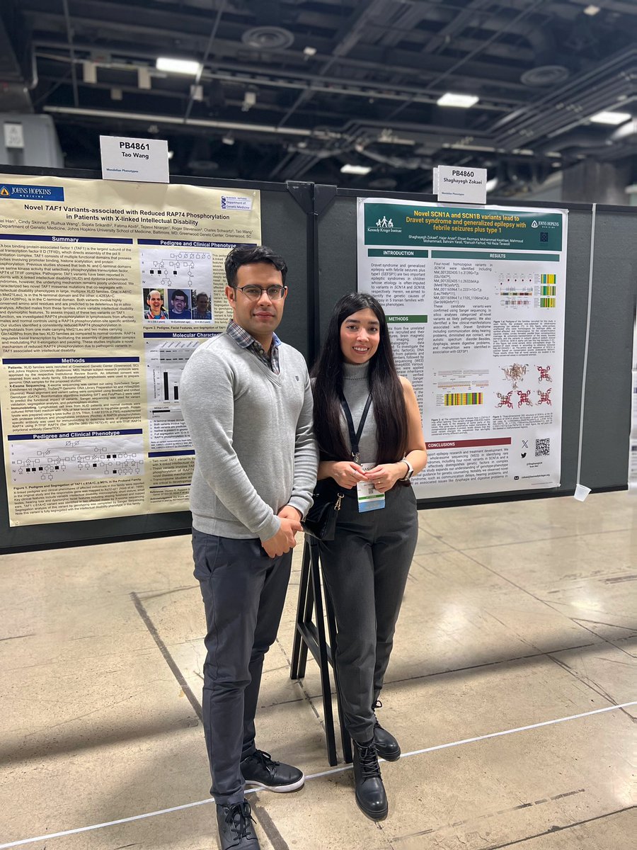 ShaghayeghZK's tweet photo. Thrilled to have been a part of this incredible and huge conference! @GeneticsSociety #ASHG2023 ๐ Sharing my journey with a poster this year was a dream come true. Grateful for the opportunity to learn and grow.
#ConferenceJoy #PosterPresentation https://t.co/sNMrupUm5M