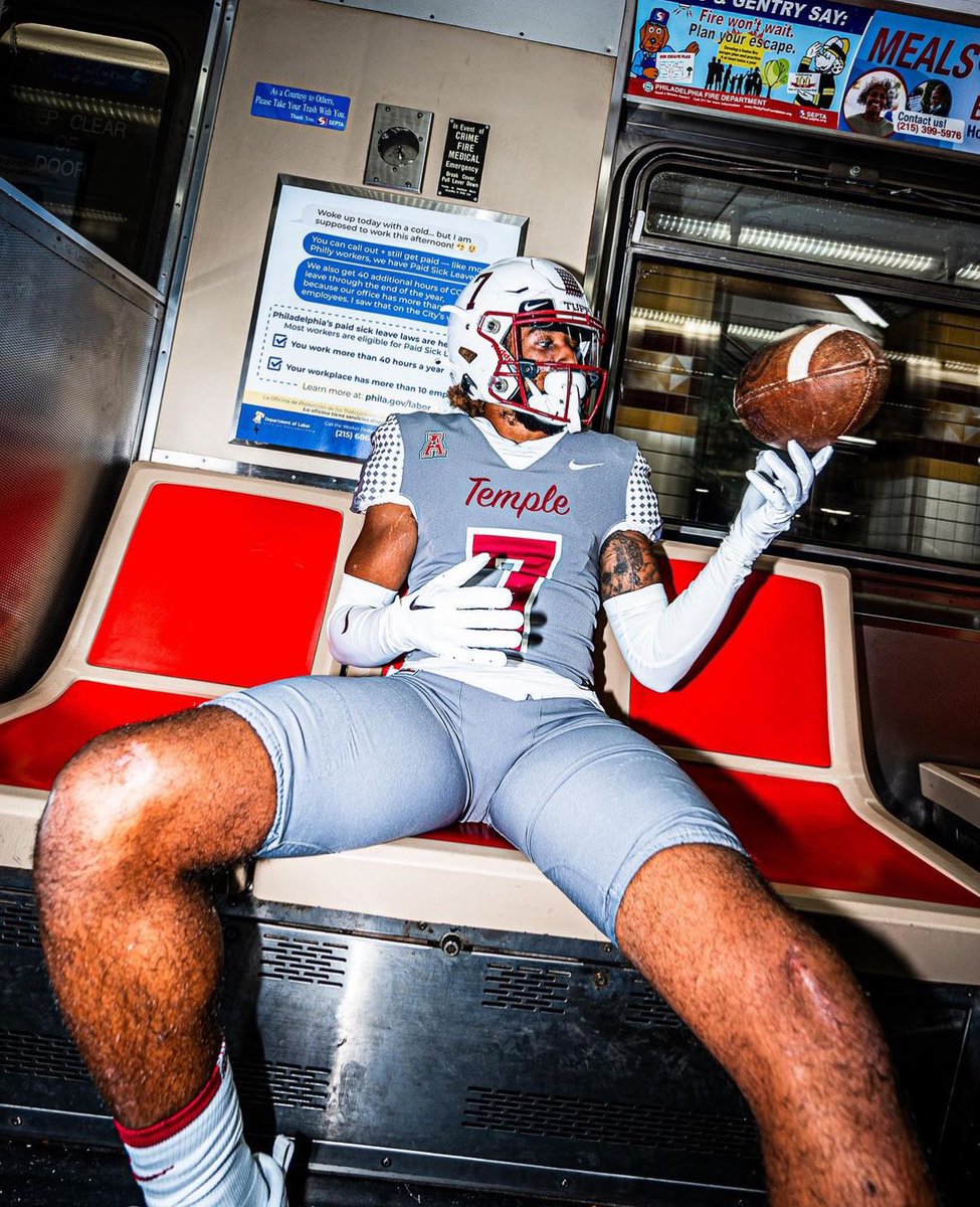 UNISWAG's tweet photo. New look for @Temple_FB 

#uniswag https://t.co/Bgv9Obskd7