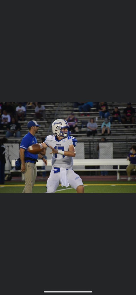 Blessed and honored to be Erath High Schools new All-Time total offensive yardage leader!
Thanks to everyone who has helped me along my journey!
<a href="/ErathBobcatsFB/">ErathBobcatsFB</a> <a href="/DelcambreCole/">Cole Delcambre</a> <a href="/CoachGeorge5/">Tom George</a> <a href="/CoachWudtee/">Keondre Wudtee</a> <a href="/CoachTReese/">Thomas Reese</a> <a href="/_CoachZo_/">Lorenzo Jackson</a> <a href="/EliMitch15/">Elijah Mitchell</a>