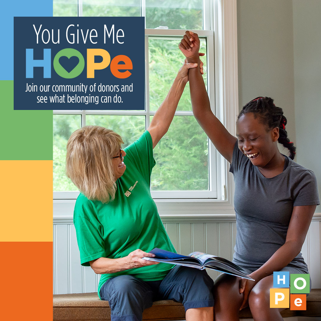 Your gift to HOPe:

💙 SUPPORTS individuals and families through respite care, social programs, and workforce development,

💛 INSPIRES our team of leaders &amp; caregivers

💚  HONORS  our community of children &amp; adults living with disabilities.

Give Today: bit.ly/AnnualAppealSM