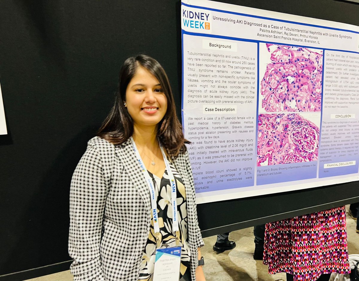 Delighted to share our residents’ posters at  #kidneywk #ANSkidney. Truly impressive!
<a href="/adhikari_pabi/">Pabi</a> MohammadAbdulla