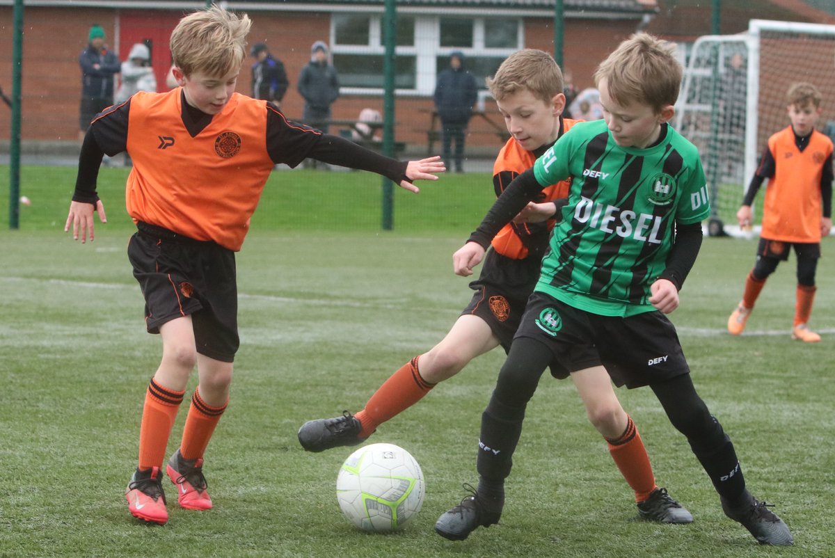 The bad weather did not stop our under 9's and @Swordsceltic_fc enjoying their matches today. Great games by all players. More pictures on our Facebook page.