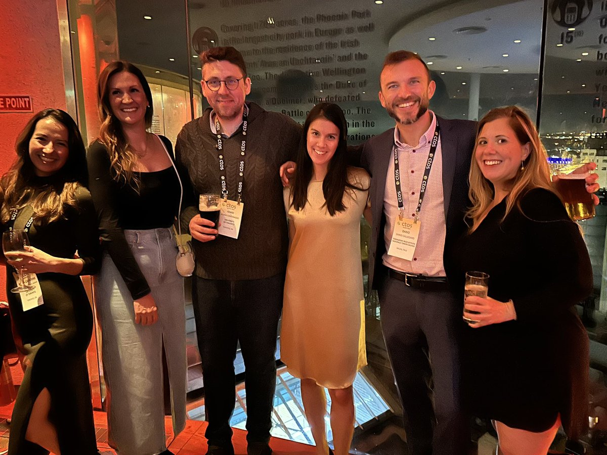 Toronto fellows past and present representing at <a href="/ctosociety/">CTOS</a> <a href="/homeofguinness/">Guinness Storehouse</a>