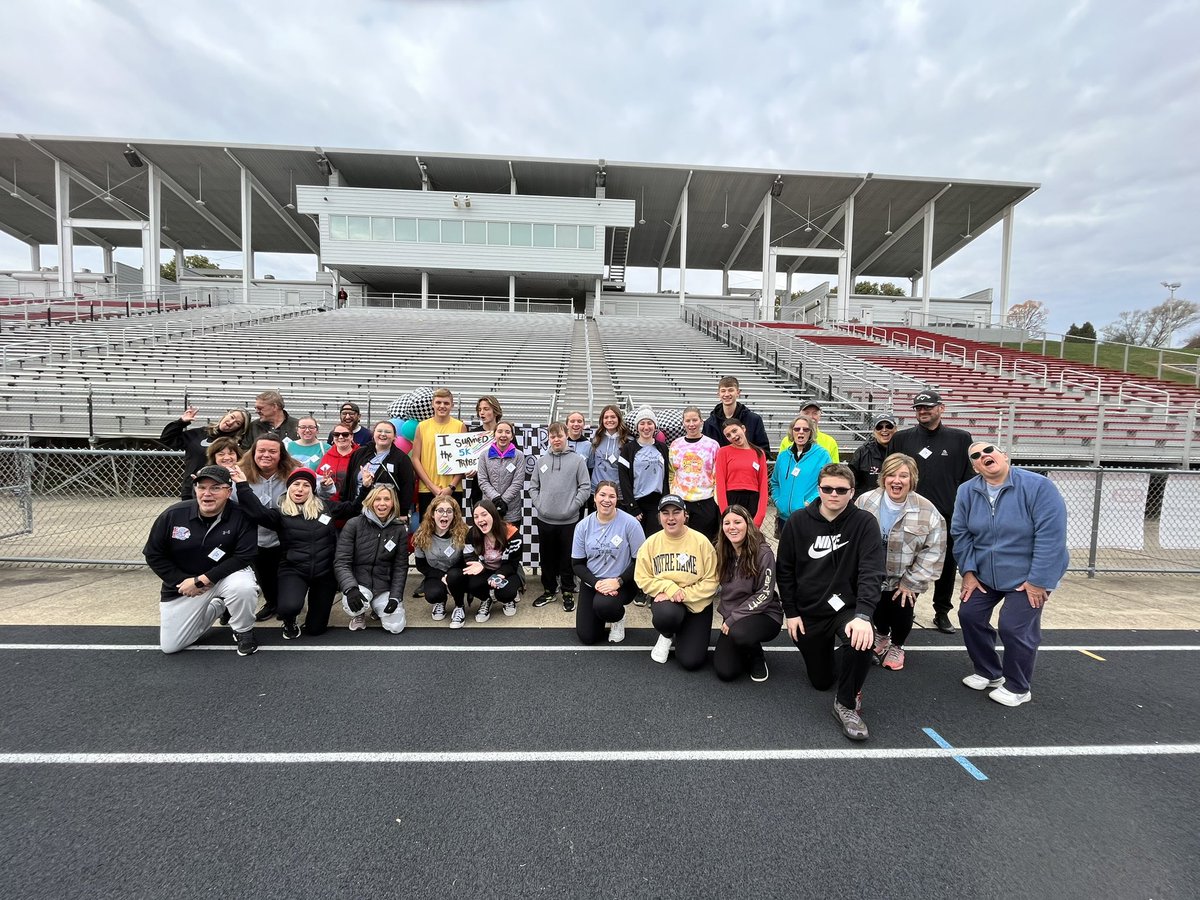 Mrs_Novak_EF's tweet photo. We raised almost $700 dollars at our 1st annual TRIBE TROT 🦃 🤩 thank you so much to our community for all the donations to our EF Life Skills students! …Until next year 🏃‍♂️ https://t.co/1Vm0OZY0ed