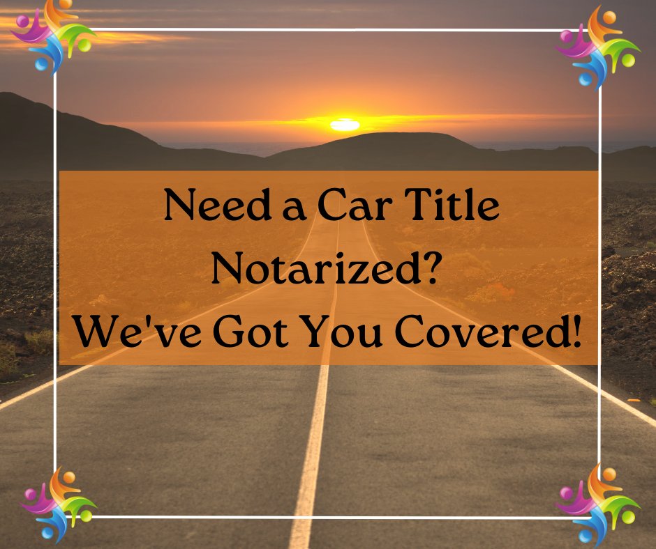 Family1stN's tweet image. At Family1st Notary LLC, we&apos;re here to simplify the car title notarization process for you. Whether you&apos;re buying or selling a vehicle, our experienced notary professionals are here to assist you 

#CarTitleNotary #NotarizationServices #VehicleOwnership #SmoothTransactions